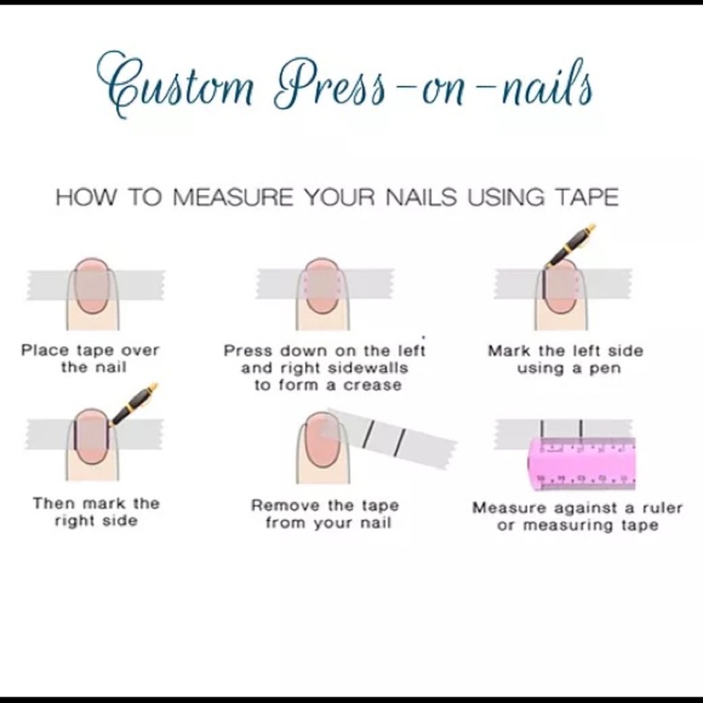Press On Nails " Luxury Beauty " - Picture 3 of 5